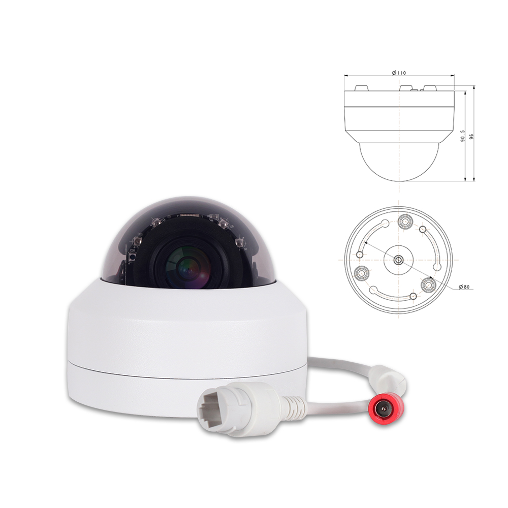 2Megapixel CCTV Wireless Camera Wifi IP Mini PTZ Dome